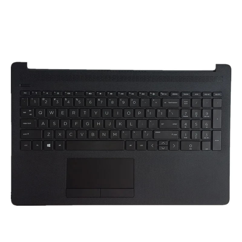 For HP 15-DA DB 15- DR 250 255 G7 upper cover keyboard palm rest bottom shell lower back case touchpad For HP 15-DA DB 15- DR 250 255 G7 upper cover keyboard palm rest bottom shell lower back case touchpad