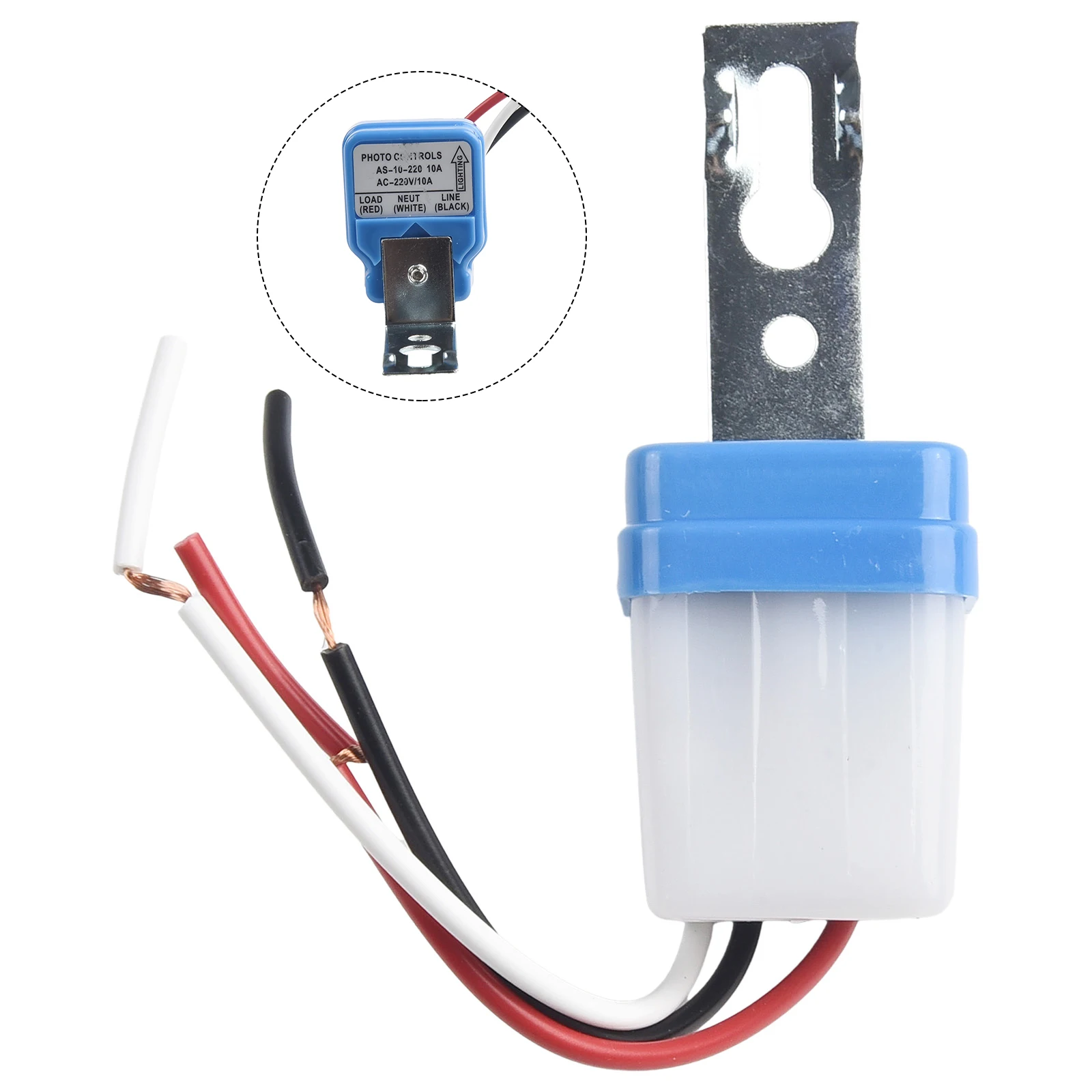 Twilight Switch 220V Twilight Sensor Light Sensor Switch Automatic On Off Photocell Street Lamp Switch Controller 50-60Hz
Twilight Switch 220V Twilight Sensor Light Sensor Switch Automatic On Off Photocell Street Lamp Switch Controller 50-60Hz