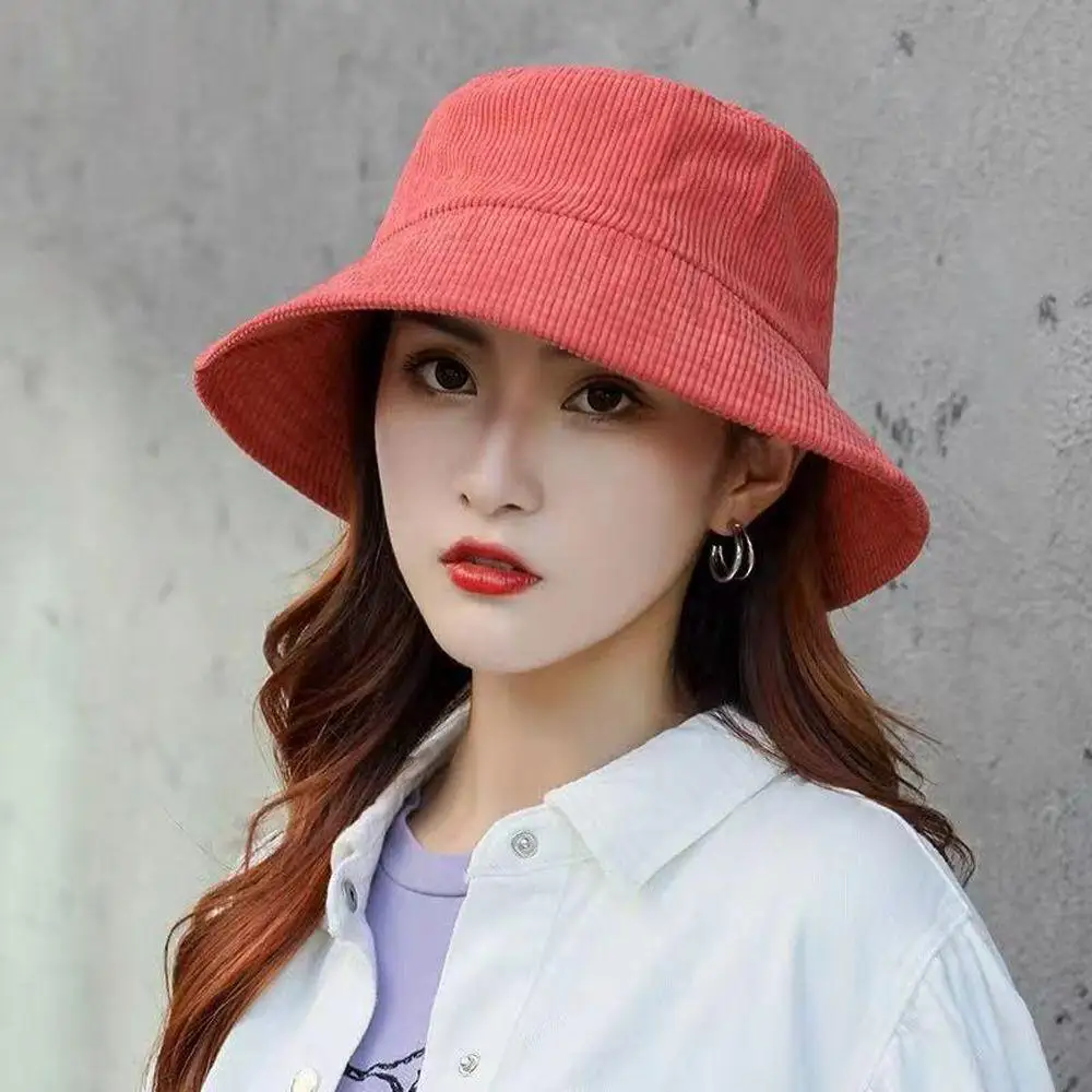 Japanese Retro Outdoor Soft Solid Color Unisex Sun Hats Autumn Winter Women Hat Corduroy Bucket Hat
Japanese Retro Outdoor Soft Solid Color Unisex Sun Hats Autumn Winter Women Hat Corduroy Bucket Hat