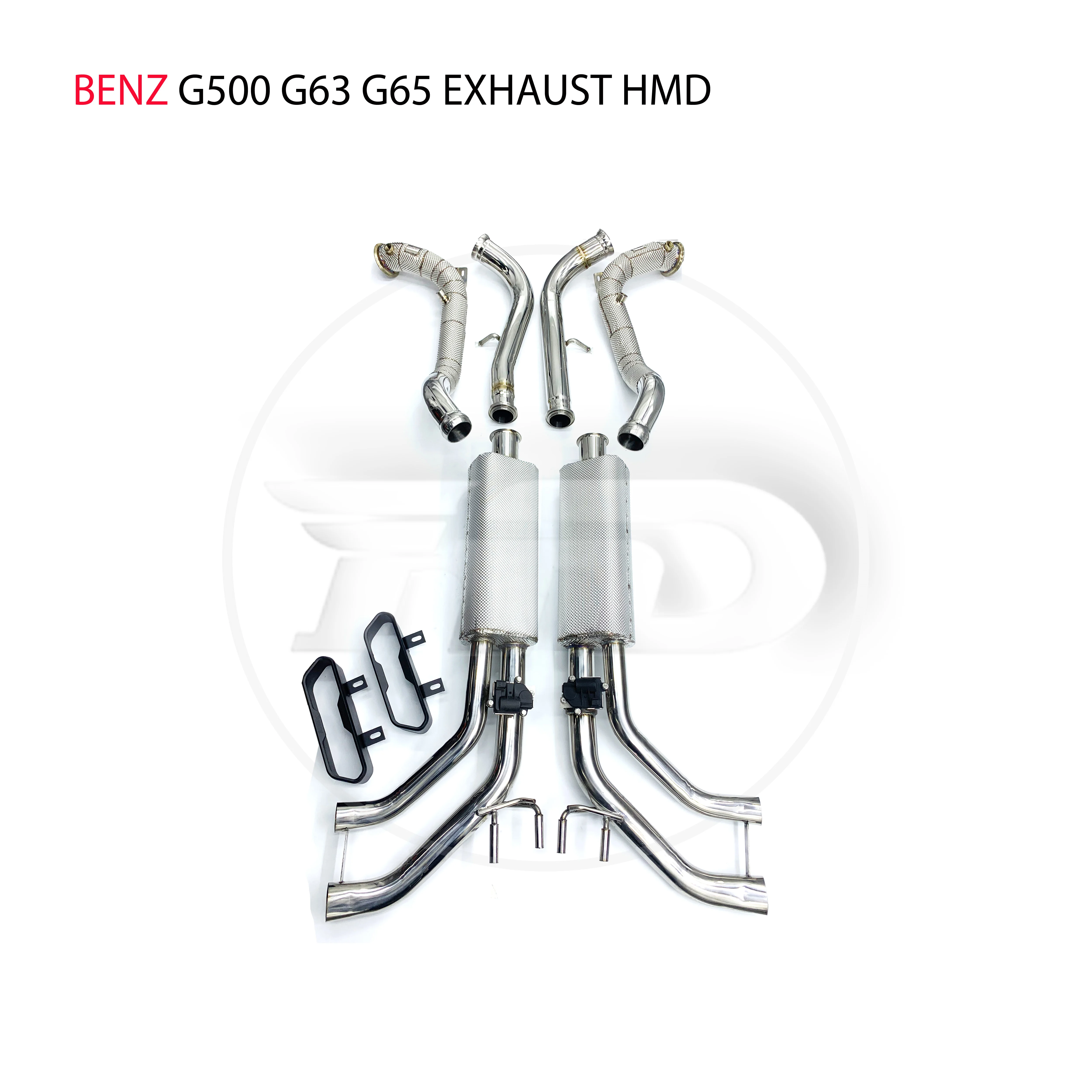 HMD Stainless Steel Exhaust System Downpipe And Catback Is Suitable For Benz G500 G63 G65 Modification Electronic Valve
HMD Stainless Steel Exhaust System Downpipe And Catback Is Suitable For Benz G500 G63 G65 Modification Electronic Valve