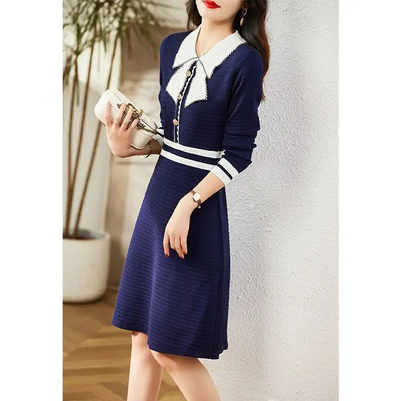 Casual Sweater Knitted Dress Women Spring And Autumn 2023 Pullover Long Sleeve O Neck Sweater Dress Knitted Female Tops
Casual Sweater Knitted Dress Women Spring And Autumn 2023 Pullover Long Sleeve O Neck Sweater Dress Knitted Female Tops