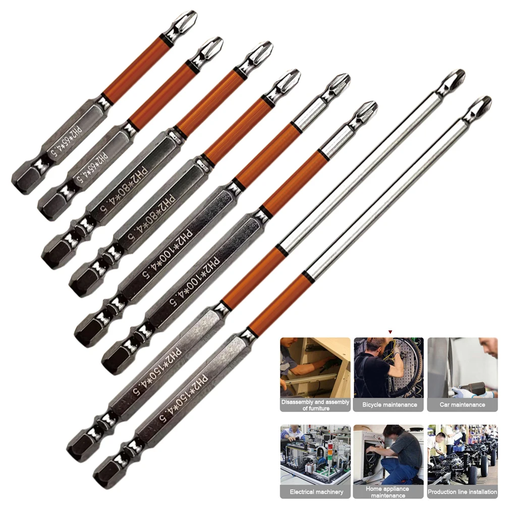 2pcs HRC62 Degree Magnetic Cross Screwdriver Bits PH2 Multipurpose Impact Drill Bits Alloy Steel 1/4' Hex Screwdriver Hand Tool
2pcs HRC62 Degree Magnetic Cross Screwdriver Bits PH2 Multipurpose Impact Drill Bits Alloy Steel 1/4' Hex Screwdriver Hand Tool