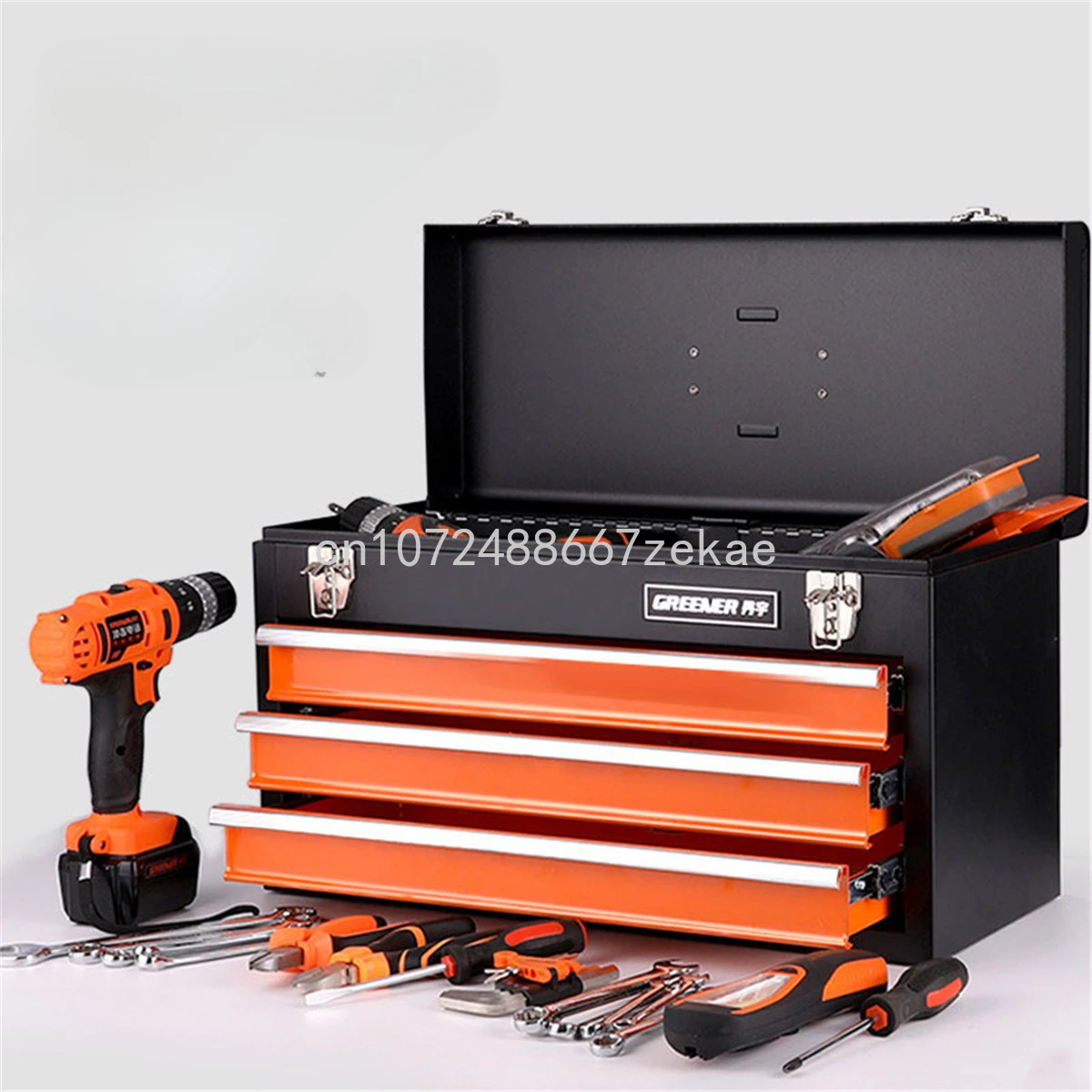 Box Storage Toolbox Household Iron Desktop Storage Multi-drawer Storage Box Jewelry Ring Desktop Suitcase Tool Parts
Box Storage Toolbox Household Iron Desktop Storage Multi-drawer Storage Box Jewelry Ring Desktop Suitcase Tool Parts