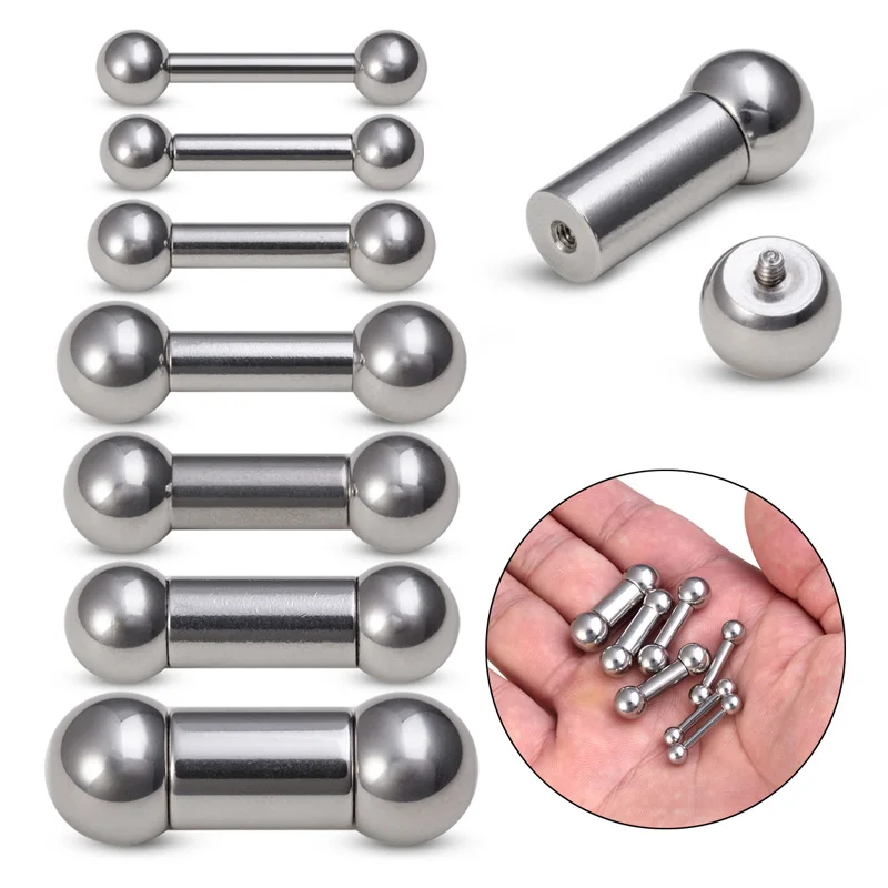 1pc 2-8mm Stainless Steel Stud Earrings Genital Straight Barbell Ear Tragus PA Piercing Nipple Ring Bar Cartilage Body Jewelry
1pc 2-8mm Stainless Steel Stud Earrings Genital Straight Barbell Ear Tragus PA Piercing Nipple Ring Bar Cartilage Body Jewelry