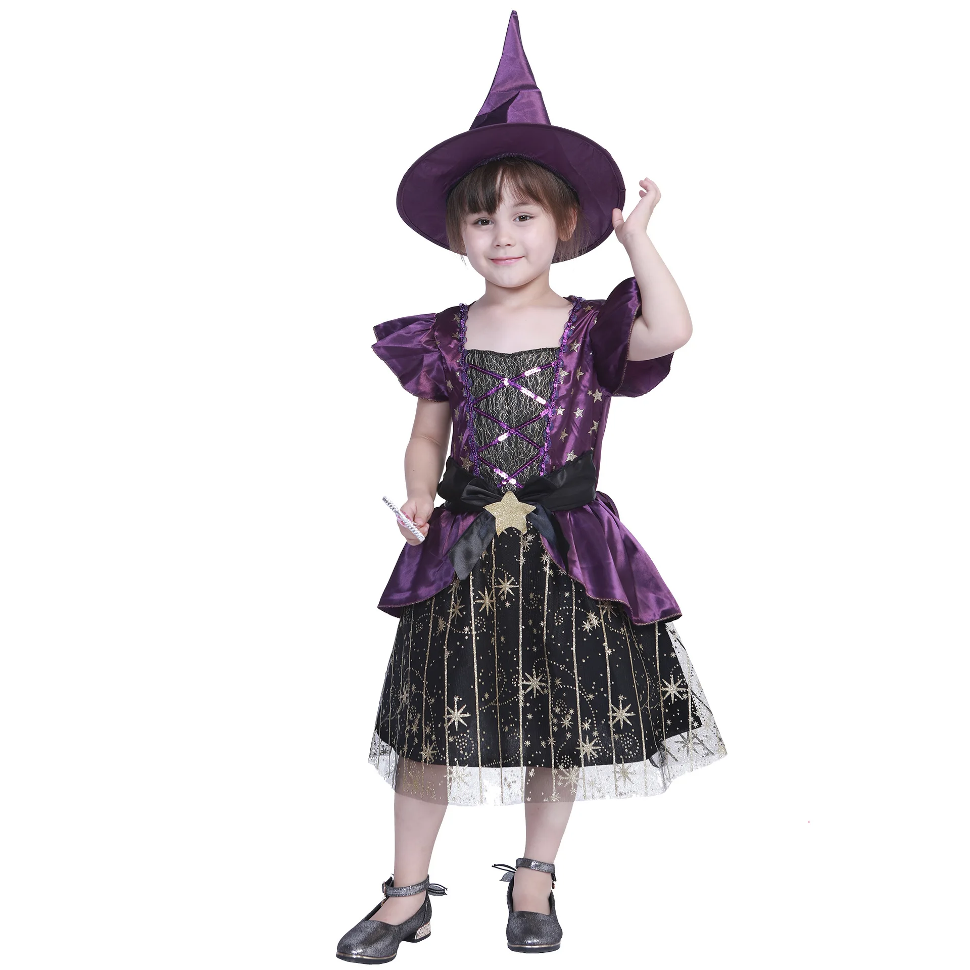 Halloween Masquerade Kids Witch Cosplay Costume Children's Day Fairytale Evil Girls Vampire Fancy Party Dress
Halloween Masquerade Kids Witch Cosplay Costume Children's Day Fairytale Evil Girls Vampire Fancy Party Dress