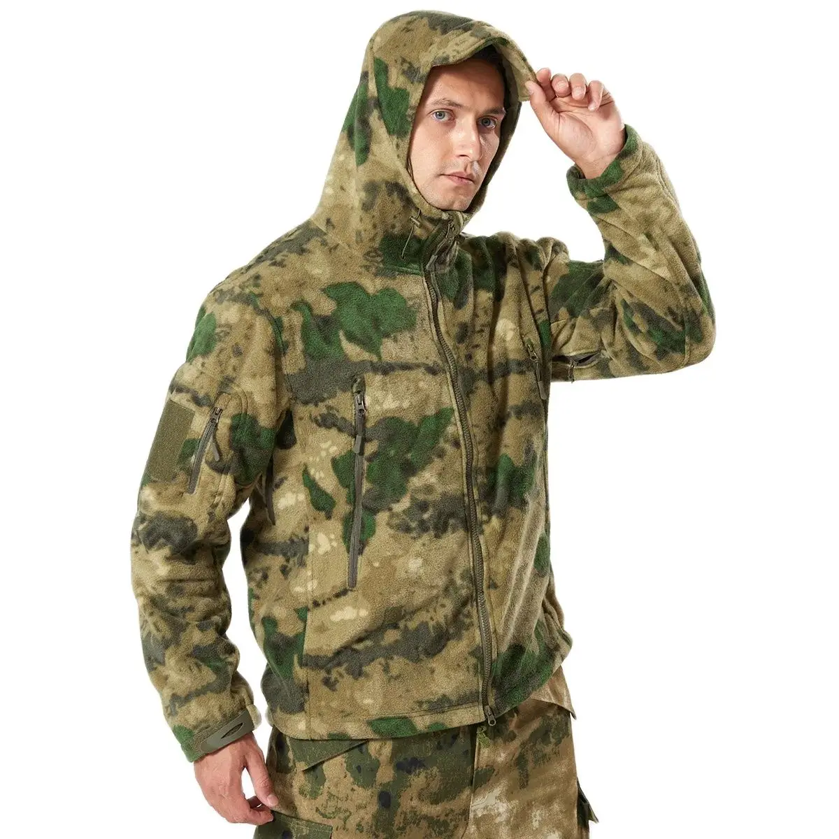 

SMTP A621 Russian Army mox thermal jacket russian military winter jacket fot men mox russian camo jacket