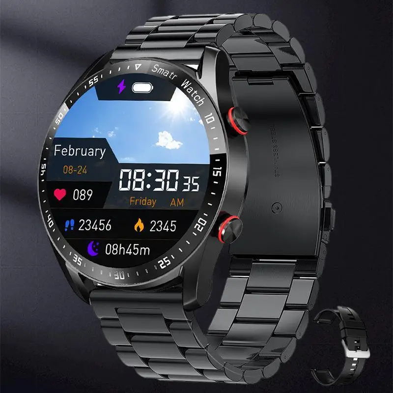 Ultimate ECG+PPG Business Stainless Steel Strap Bluetooth Calling Waterproof Smart Watch - The Perfect Companion for a Modern L
Ultimate ECG+PPG Business Stainless Steel Strap Bluetooth Calling Waterproof Smart Watch - The Perfect Companion for a Modern L