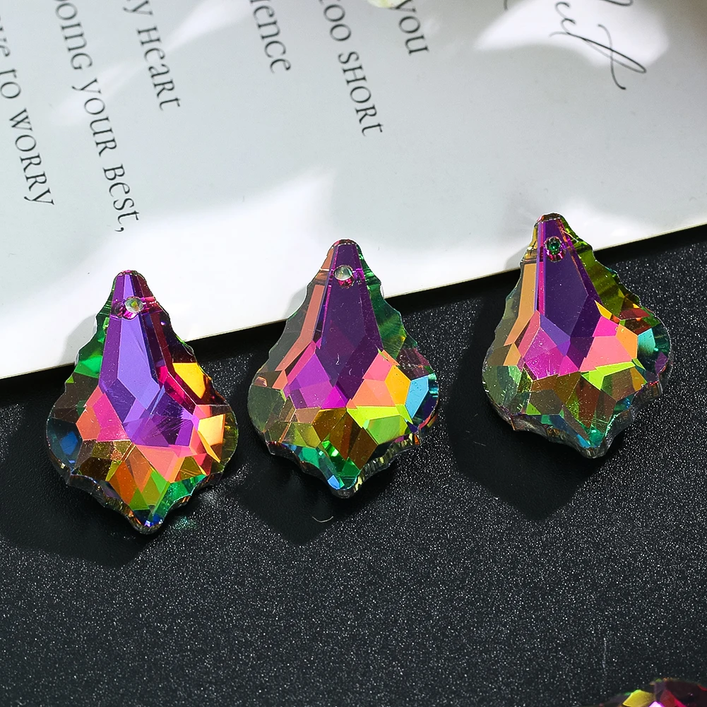 2pcs Color Maple Leaf Crystal Pendant Chandelier Prism Parts Hanging Suncatcher Charms for DIY Jewelry Making Necklace Earring
2pcs Color Maple Leaf Crystal Pendant Chandelier Prism Parts Hanging Suncatcher Charms for DIY Jewelry Making Necklace Earring