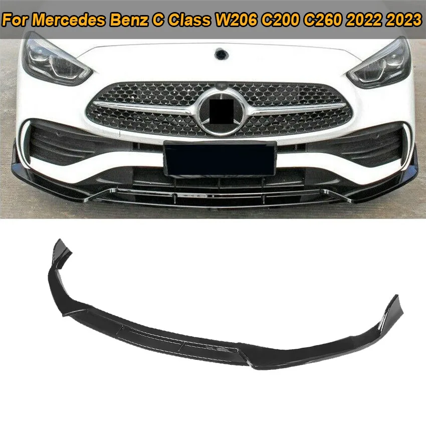 For Mercedes Benz C Class W206 C200 C260 2022 2023 Car Front Bumper Lip Splitter Chin Body Kits Spoiler Accessories
For Mercedes Benz C Class W206 C200 C260 2022 2023 Car Front Bumper Lip Splitter Chin Body Kits Spoiler Accessories