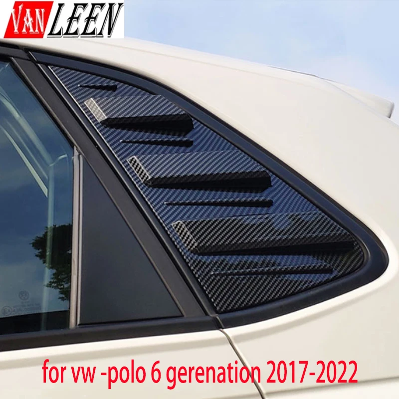 Car Rear Window Triangle Blinds Trim Cover Louver Stickers for VW Polo Plus 2019 Volkswagen Polo 2011-2022 Polo 6R GTI
Car Rear Window Triangle Blinds Trim Cover Louver Stickers for VW Polo Plus 2019 Volkswagen Polo 2011-2022 Polo 6R GTI