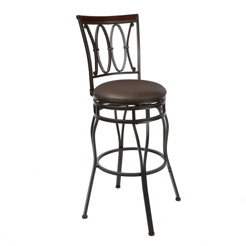 

Adjustable 24" or 29" Swivel Barstool, Oil Rubbed Bronze