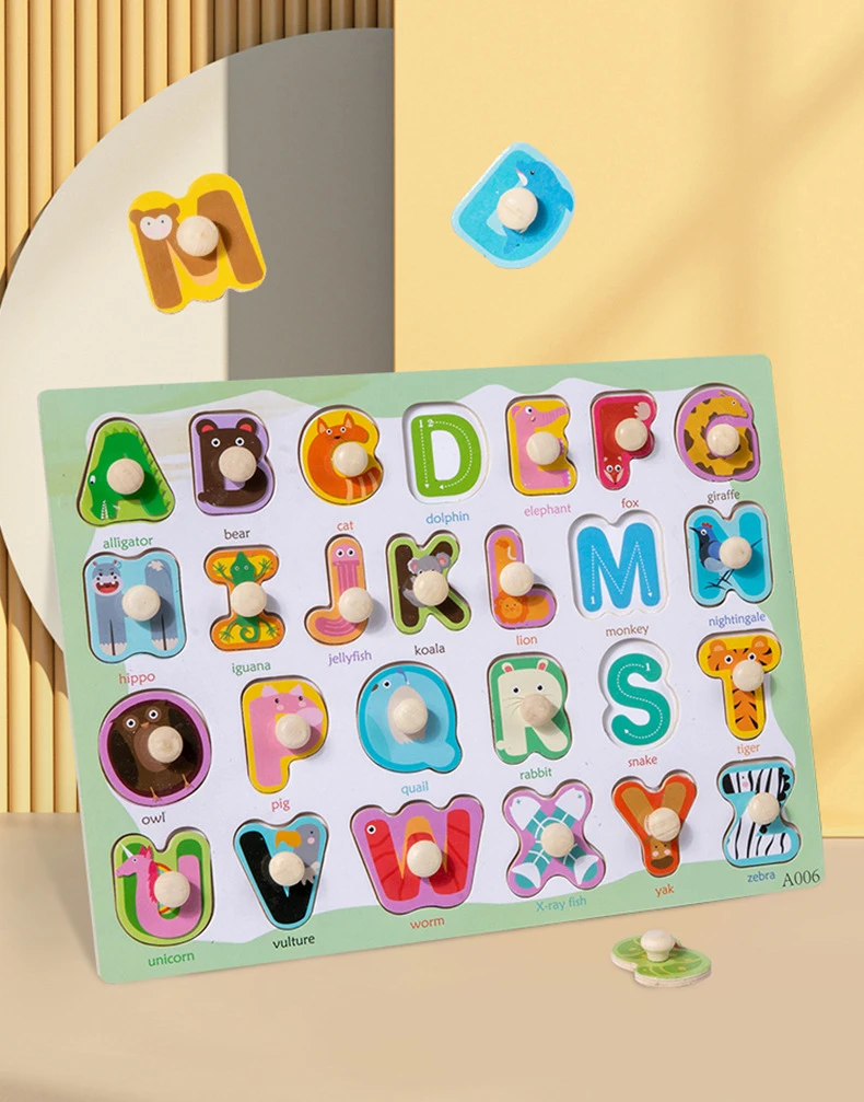 Montessori Wooden Puzzles Hand Grab Boards Toys Tangram Jigsaw Baby Educational Toys Cartoon Vehicle Animals Fruits 3D Puzzles Montessori Wooden Puzzles Hand Grab Boards Toys Tangram Jigsaw Baby Educational Toys Cartoon Vehicle Animals Fruits 3D Puzzles