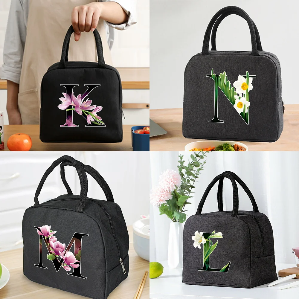 Lunch Bag Unisex Thermal Insulated Kids Lunch Box Handbag Food Picnic for Work Cooler Storage Bags Flower Color Letter Series
Lunch Bag Unisex Thermal Insulated Kids Lunch Box Handbag Food Picnic for Work Cooler Storage Bags Flower Color Letter Series