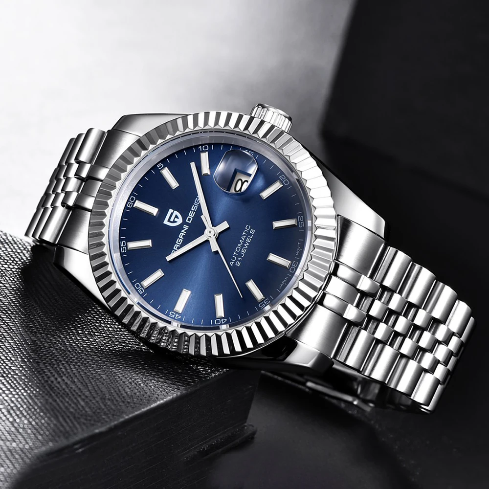 PAGANI DESIGN Man Automatic Watch Top Brand Luxury Mechanical Watch Stainless Steel 100M Waterproof Watch Men Clock Reloj Hombre PAGANI DESIGN Man Automatic Watch Top Brand Luxury Mechanical Watch Stainless Steel 100M Waterproof Watch Men Clock Reloj Hombre