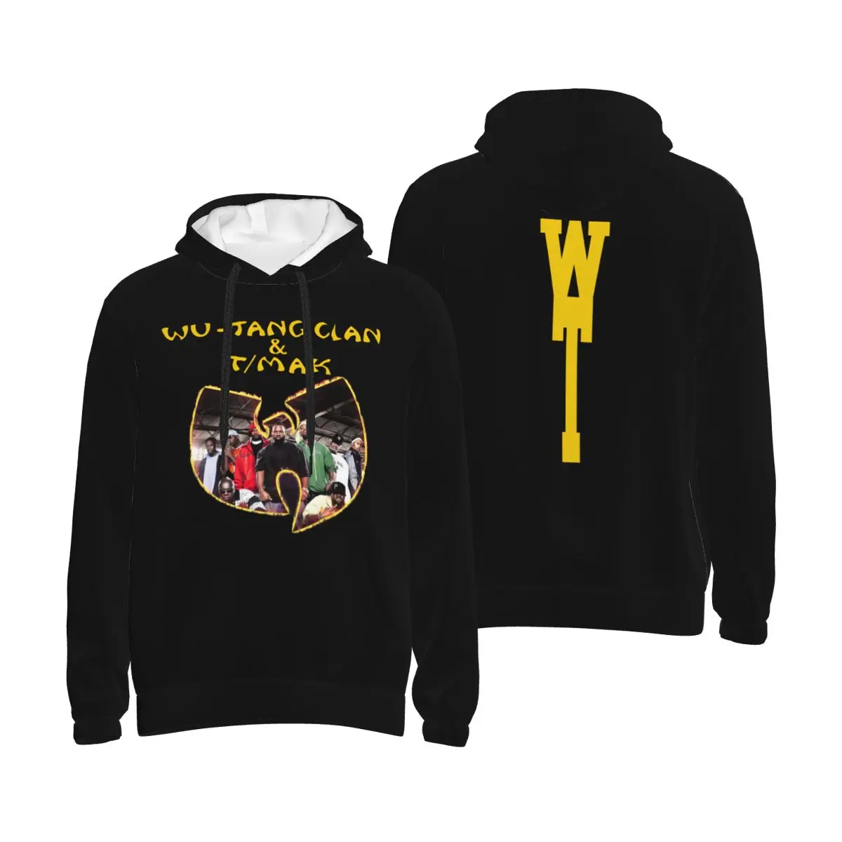 

Hip Hop Wu -T -Tang Sweater Street Sports Party Hoodie Clan Simple Unisex Pullover