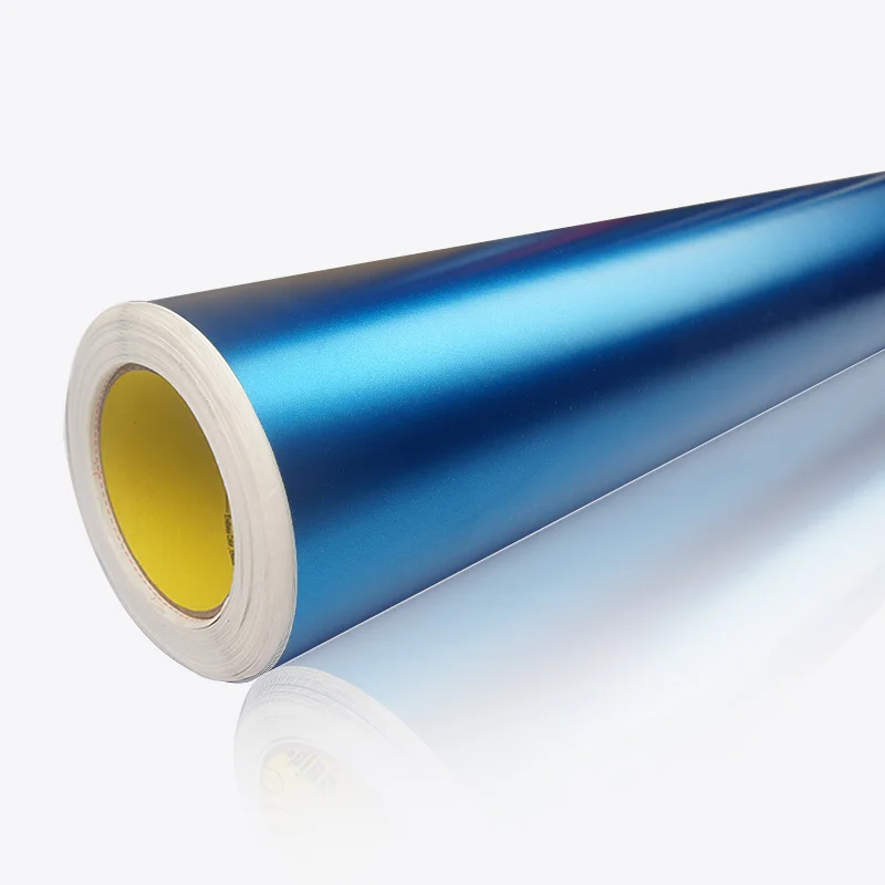 Carbins 1.52*18m High Quality PVC Self Adhesive Vinyl Roll Metal Flash Crystal Blue Satin Chrome Car Wrap Sticker
Carbins 1.52*18m High Quality PVC Self Adhesive Vinyl Roll Metal Flash Crystal Blue Satin Chrome Car Wrap Sticker
