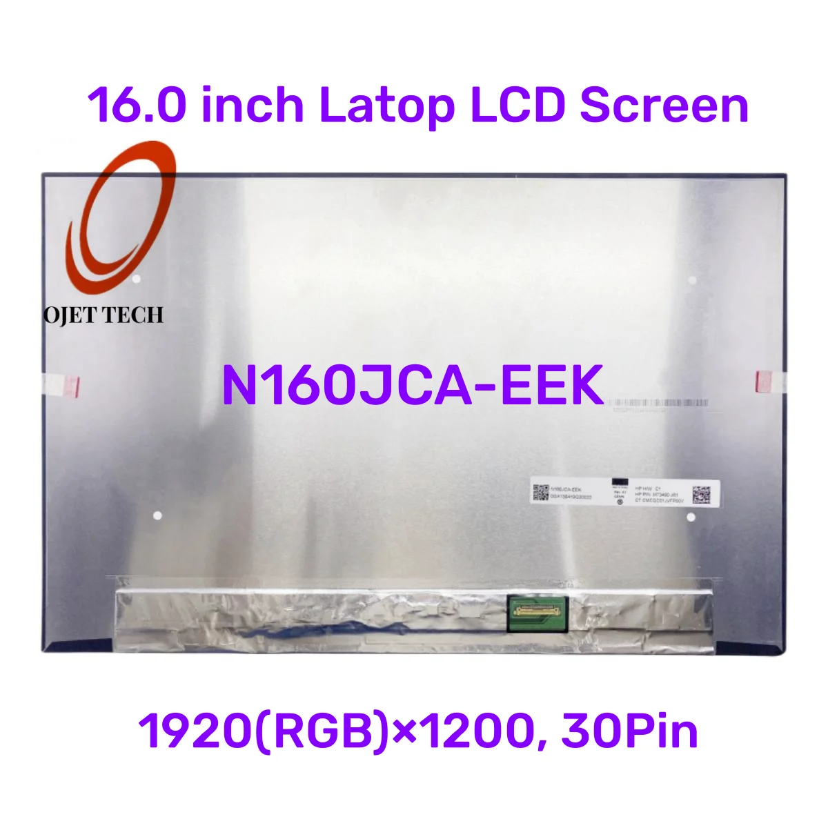 16-дюймовая тонкая светодиодная матрица N160JCA-EEL REV C1, ЖК-экран для ноутбука, панель дисплея 1920*1200P FHD IPS 60 Гц 16:10 FRU:5D10V82408 для lenovo
16-дюймовая тонкая светодиодная матрица N160JCA-EEL REV C1, ЖК-экран для ноутбука, панель дисплея 1920*1200P FHD IPS 60 Гц 16:10 FRU:5D10V82408 для lenovo