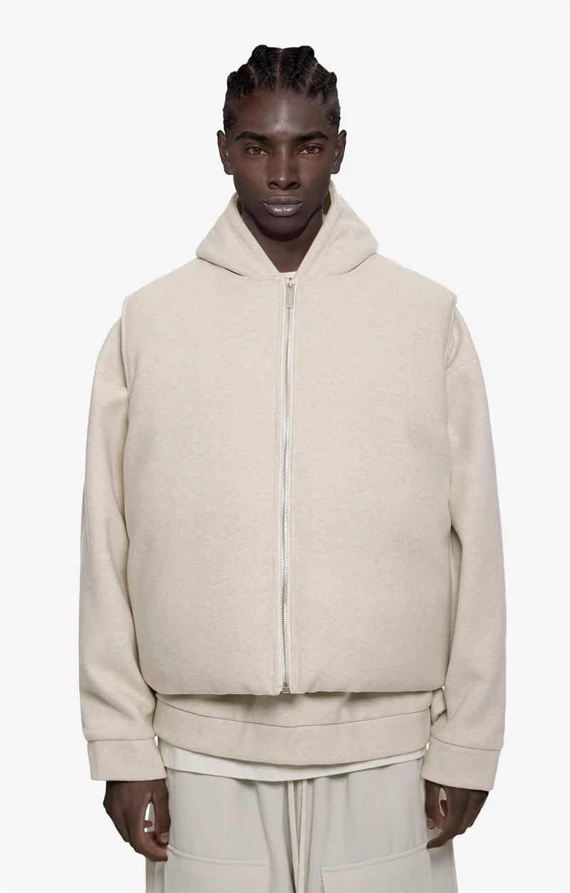 Arnodefrance Fleece Zipper Bread Coat Vest Coat Black Camel S-XL
Arnodefrance Fleece Zipper Bread Coat Vest Coat Black Camel S-XL