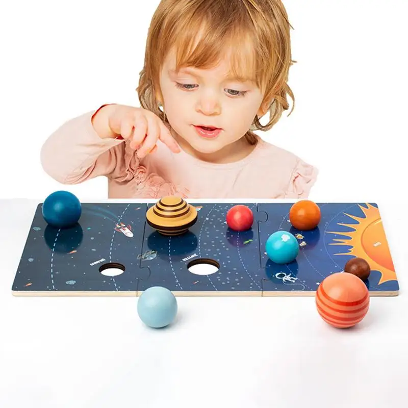 Solar System Toy Wooden Solar System Aerospace Awareness Board To Deepen Parent-child Interaction And Identify The Solar System
Solar System Toy Wooden Solar System Aerospace Awareness Board To Deepen Parent-child Interaction And Identify The Solar System