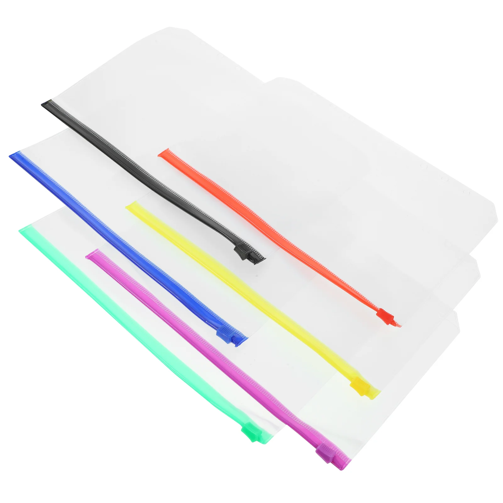 12 Pcs Binder Clips Notebook Storage Document Bag Decorative Pocket Pouch Loose Leaf Notepad File Holder Zip 6-ring Refill
12 Pcs Binder Clips Notebook Storage Document Bag Decorative Pocket Pouch Loose Leaf Notepad File Holder Zip 6-ring Refill