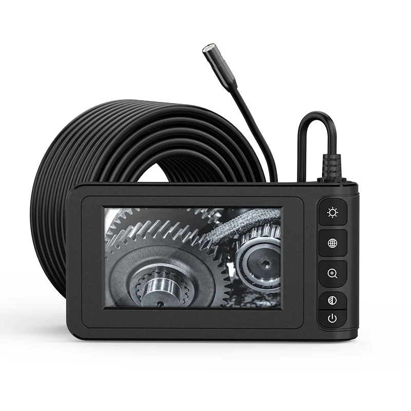 Hd pipeline camera with screen 8mm lens Auto maintenance carbon detector Visual industrial endoscope
Hd pipeline camera with screen 8mm lens Auto maintenance carbon detector Visual industrial endoscope