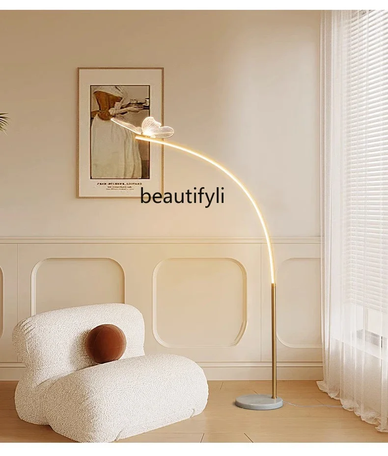 Living Room Floor Lamp Sofa next to Night Fish Luring Lamp Nordic Design Butterfly Decorative Lamp
Living Room Floor Lamp Sofa next to Night Fish Luring Lamp Nordic Design Butterfly Decorative Lamp