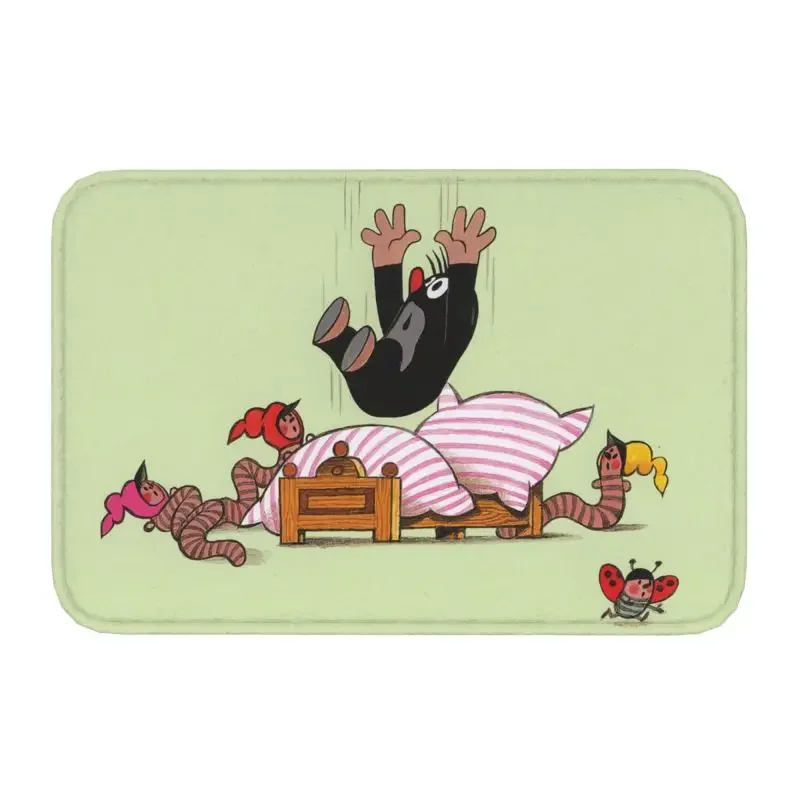 Funny Cartoon Mole Front Door Mat Anti-Slip Indoor Waterproof Cute Krtek Little Maulwurf Doormat Floor Bath Entrance Rug Carpet
Funny Cartoon Mole Front Door Mat Anti-Slip Indoor Waterproof Cute Krtek Little Maulwurf Doormat Floor Bath Entrance Rug Carpet