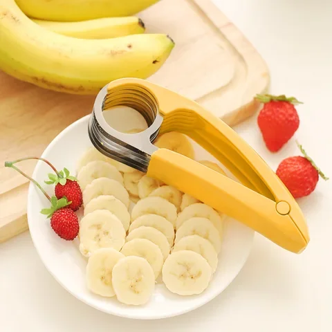 Kitchen accessories banana slicer fruit vegetable sausage slicer vegetable salad peeler cooking tool for kitchen
Kitchen accessories banana slicer fruit vegetable sausage slicer vegetable salad peeler cooking tool for kitchen