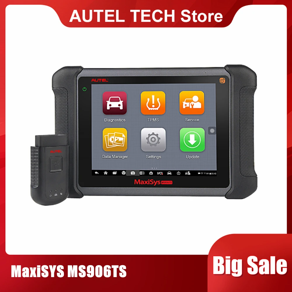 Autel MaxiSYS MS906TS OBD2 Bi-Directional Diagnostic Scanner with TPMS Functions ECU Coding 33
Autel MaxiSYS MS906TS OBD2 Bi-Directional Diagnostic Scanner with TPMS Functions ECU Coding 33