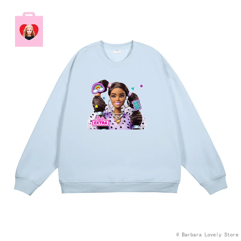Barbie Hoodies Autumn Vintage Retro Long Sleeved Loose Hoodies Women Clothing Casual Sweatshirt Y2k Lovers Wear Girlfriend Gifts
Barbie Hoodies Autumn Vintage Retro Long Sleeved Loose Hoodies Women Clothing Casual Sweatshirt Y2k Lovers Wear Girlfriend Gifts