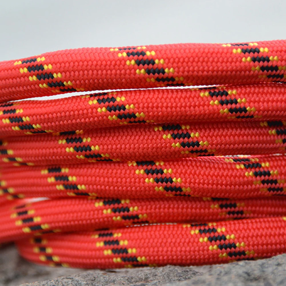 Safety Rope Rock Climbing Rope 10M 10mm Equipment Polyester Red/Bule Static Thick Knit Tree Wall High Performance
Safety Rope Rock Climbing Rope 10M 10mm Equipment Polyester Red/Bule Static Thick Knit Tree Wall High Performance