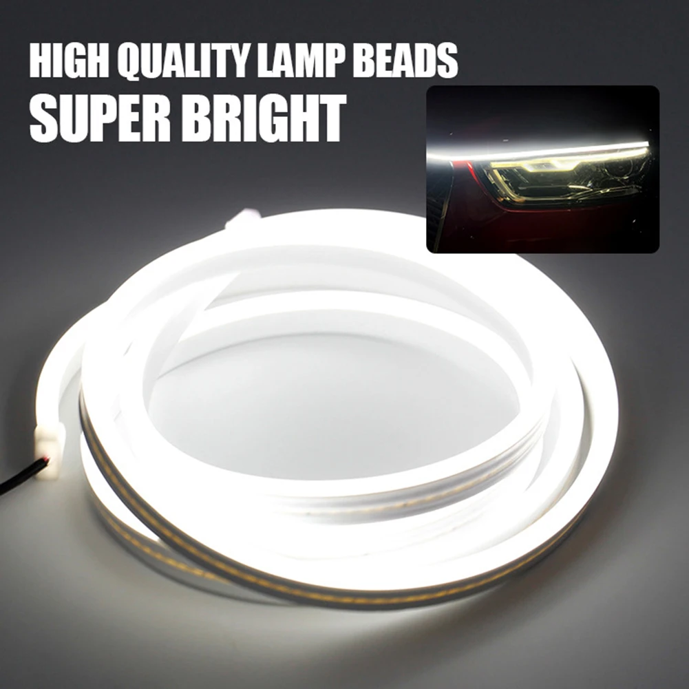 Bright and Waterproof 2M LED Daytime Running Light Strip Flexible Car Hood Light Universal License Plate Light
Bright and Waterproof 2M LED Daytime Running Light Strip Flexible Car Hood Light Universal License Plate Light