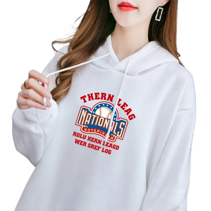 New Fall 2023 Pullover Letter Printed Top Women's Hoodie Y2k Thin Style Large Size Long Sleeve Hoody Woman Clothing Sweatshirt
New Fall 2023 Pullover Letter Printed Top Women's Hoodie Y2k Thin Style Large Size Long Sleeve Hoody Woman Clothing Sweatshirt