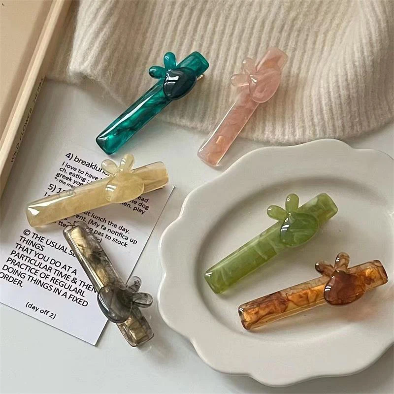 New Multicolor Sweet Acetate Rabbit Hairpin Cute Girly Heart Duckbill Clips Fashion Versatile Bangs Side Clips Hair Accessories
New Multicolor Sweet Acetate Rabbit Hairpin Cute Girly Heart Duckbill Clips Fashion Versatile Bangs Side Clips Hair Accessories