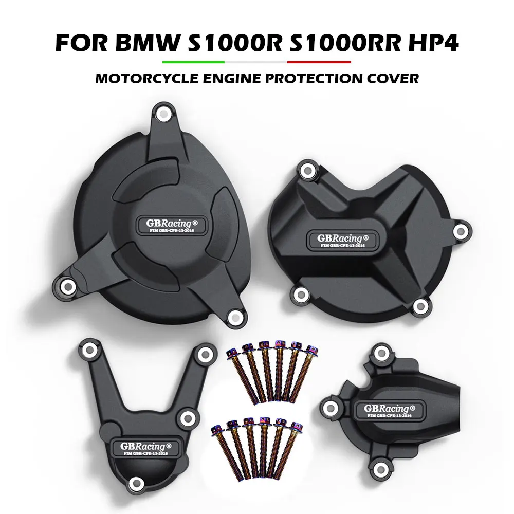 

Motorcycles Engine Covers Protectors For BMW S1000R S1000RR HP4 2009-2016 For GB Racing Protection Set Case Accessories