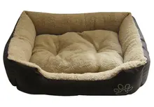 

NEW2022 NEW Pet Bed Dog Cat Puppy Kitten Soft Fleece - 2 Colours - Small / Medium / Large