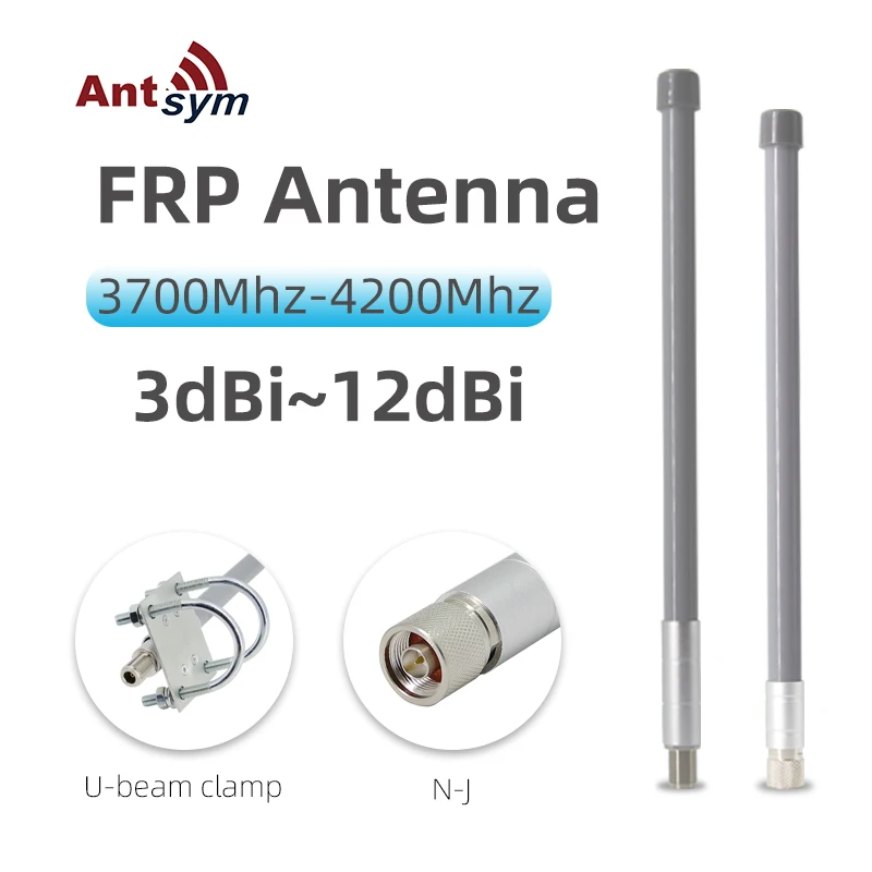 3700-4200MHz UWB Antenna Omni Directional Waterproof Fiberglass Outdoor Antenna for LoraWan Mesh Signal
3700-4200MHz UWB Antenna Omni Directional Waterproof Fiberglass Outdoor Antenna for LoraWan Mesh Signal