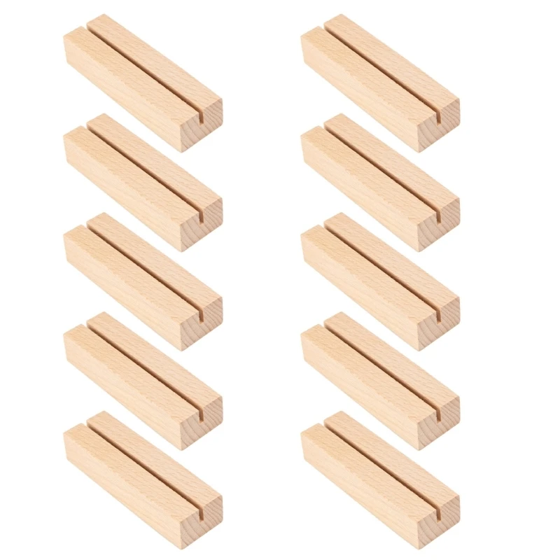 10 PCS Wooden Place Card Holders Table Number Stands Picture Holder Acrylic Sign Holders for Wedding Dinner Party
10 PCS Wooden Place Card Holders Table Number Stands Picture Holder Acrylic Sign Holders for Wedding Dinner Party
