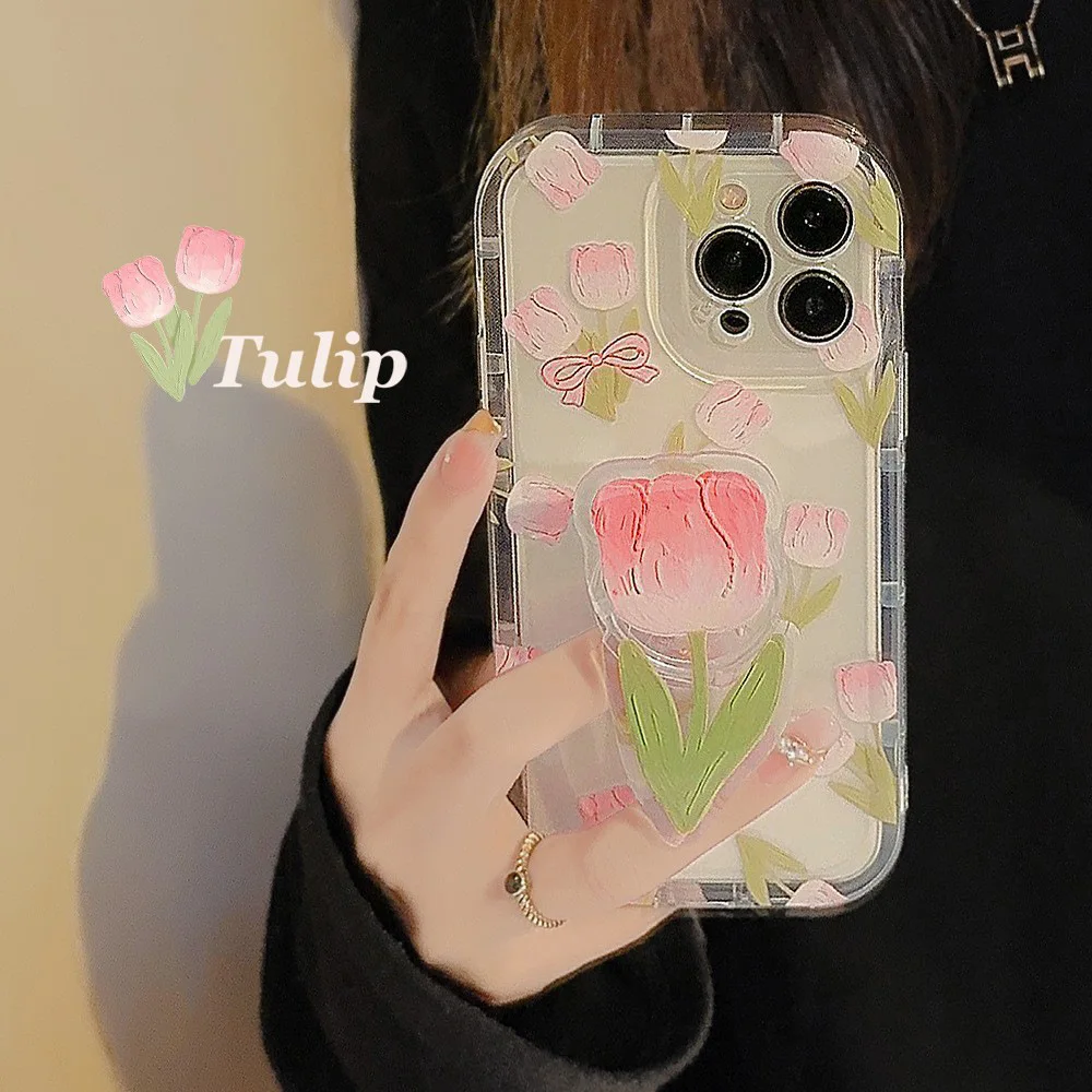 Pink oil painting tulip+pink tulip bracket Phone Case For iphone 14 13 12 11 Pro Max X XR XSMAX 7 8 Plus SE TPU Case Cover
Pink oil painting tulip+pink tulip bracket Phone Case For iphone 14 13 12 11 Pro Max X XR XSMAX 7 8 Plus SE TPU Case Cover