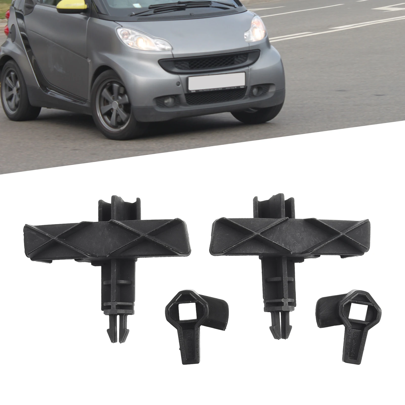 4 шт./комплект, комплект механизма блокировки капота для Smart Fortwo 2008 2012 A4517570101 A4517570201 A4517570301 A4517570401
4 шт./комплект, комплект механизма блокировки капота для Smart Fortwo 2008 2012 A4517570101 A4517570201 A4517570301 A4517570401