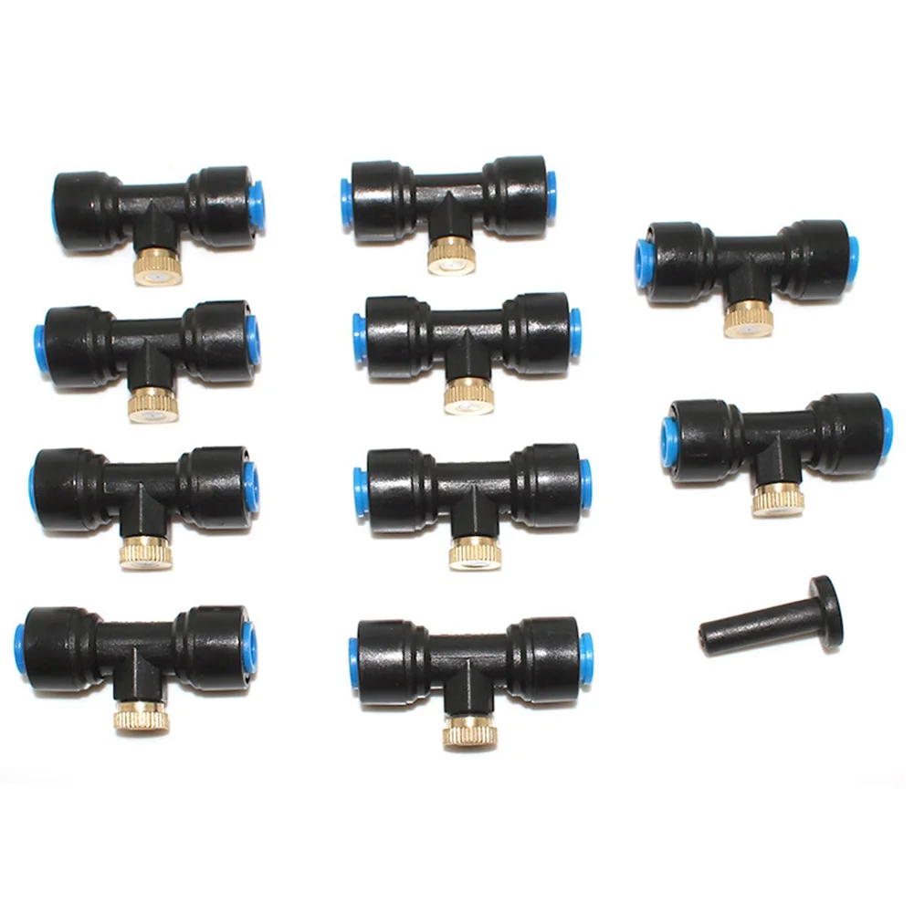 Water Pipe Connector Sprayer Adapter Spray Cooler Set Spray System Accessories Watering Accessories With Brass Mist Nozzle
Water Pipe Connector Sprayer Adapter Spray Cooler Set Spray System Accessories Watering Accessories With Brass Mist Nozzle