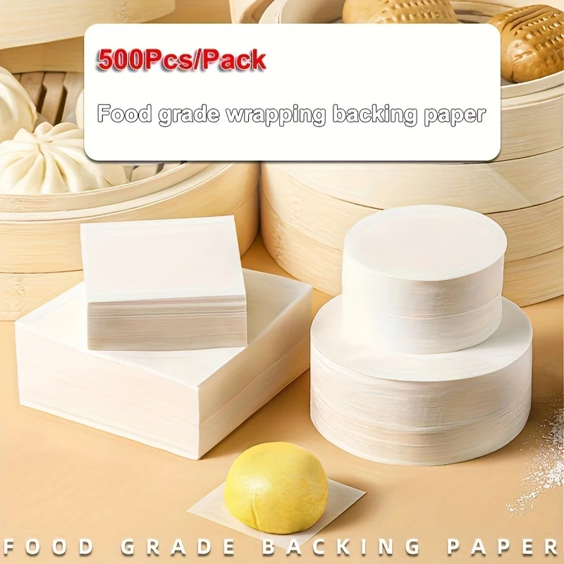 500pcs/pack Steamed Bun Papers Non-stick Oven Barbecue Steamed Paper Steamer Drawer Paper Snack Bread Cake Paper Kitchen Tool
500pcs/pack Steamed Bun Papers Non-stick Oven Barbecue Steamed Paper Steamer Drawer Paper Snack Bread Cake Paper Kitchen Tool