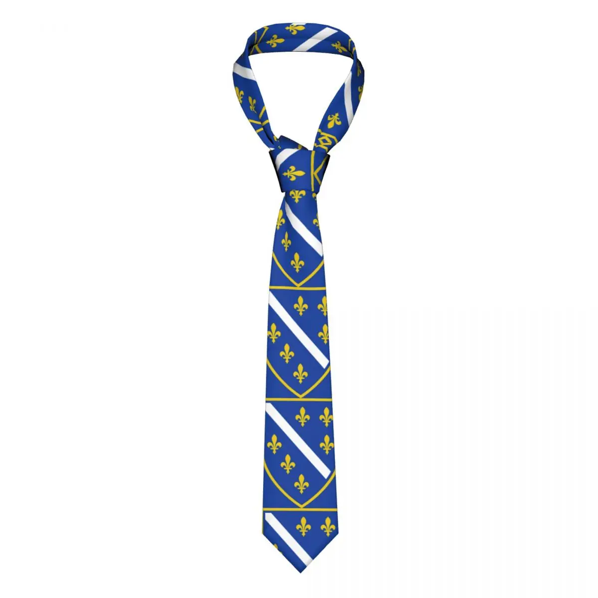 

Мужской галстук тонкий старый боснийский флаг галстук модный галстук свободный стиль мужской галстук для свадьбы