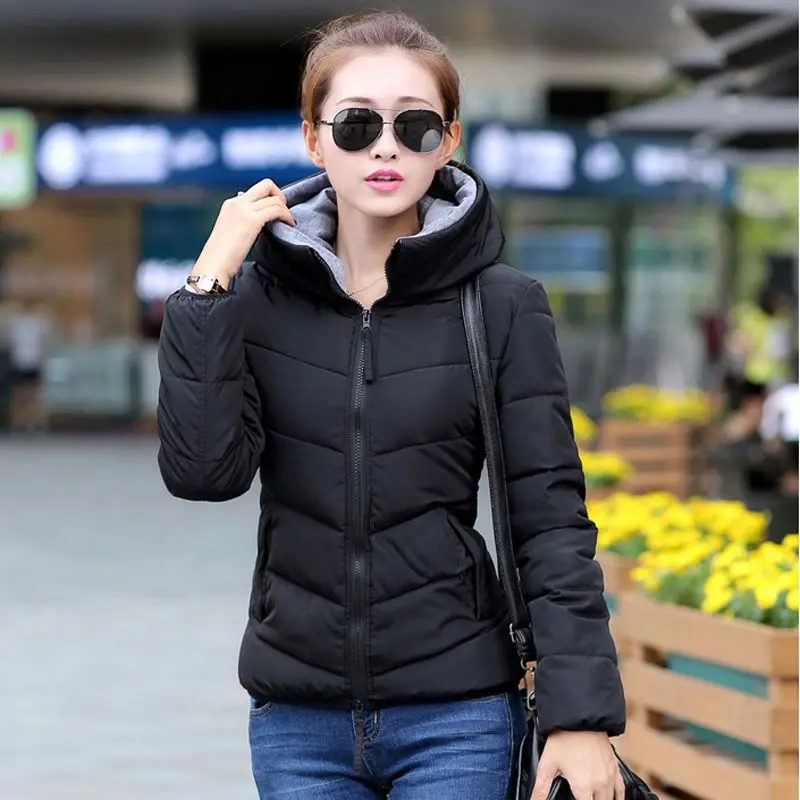 Women's Down Cotton Jacket Thickened Warm Hooded Long Sleeve Top Korean Fashion Park Solid Coat 2022 Black Yellow New
Women's Down Cotton Jacket Thickened Warm Hooded Long Sleeve Top Korean Fashion Park Solid Coat 2022 Black Yellow New