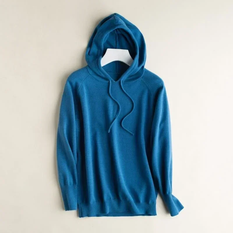 Women's hooded underwear Spring autumn winter wool base coat loose long sleeve clothing
Women's hooded underwear Spring autumn winter wool base coat loose long sleeve clothing