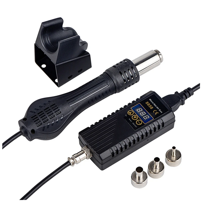 Thermostatic Electric Soldering Iron Hot Soldering Rework Station Black For PCB IC Repair EU Plug
Thermostatic Electric Soldering Iron Hot Soldering Rework Station Black For PCB IC Repair EU Plug