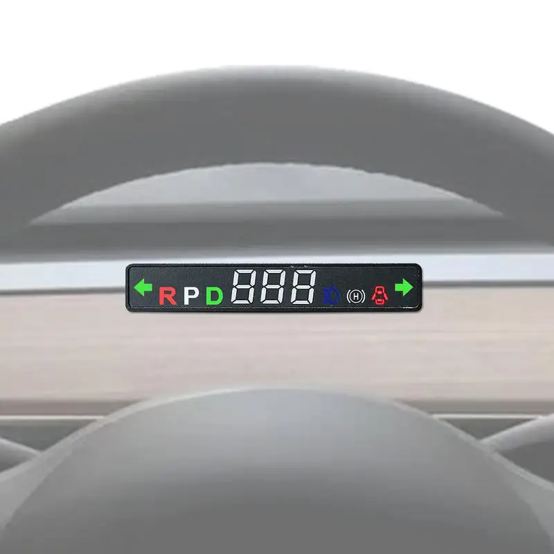 Universal Vehicle Smart HUD Display LED Mini Head Up Display For Model Y/3 Windshield Speedometer Displays Speed Gear Wheel
Universal Vehicle Smart HUD Display LED Mini Head Up Display For Model Y/3 Windshield Speedometer Displays Speed Gear Wheel
