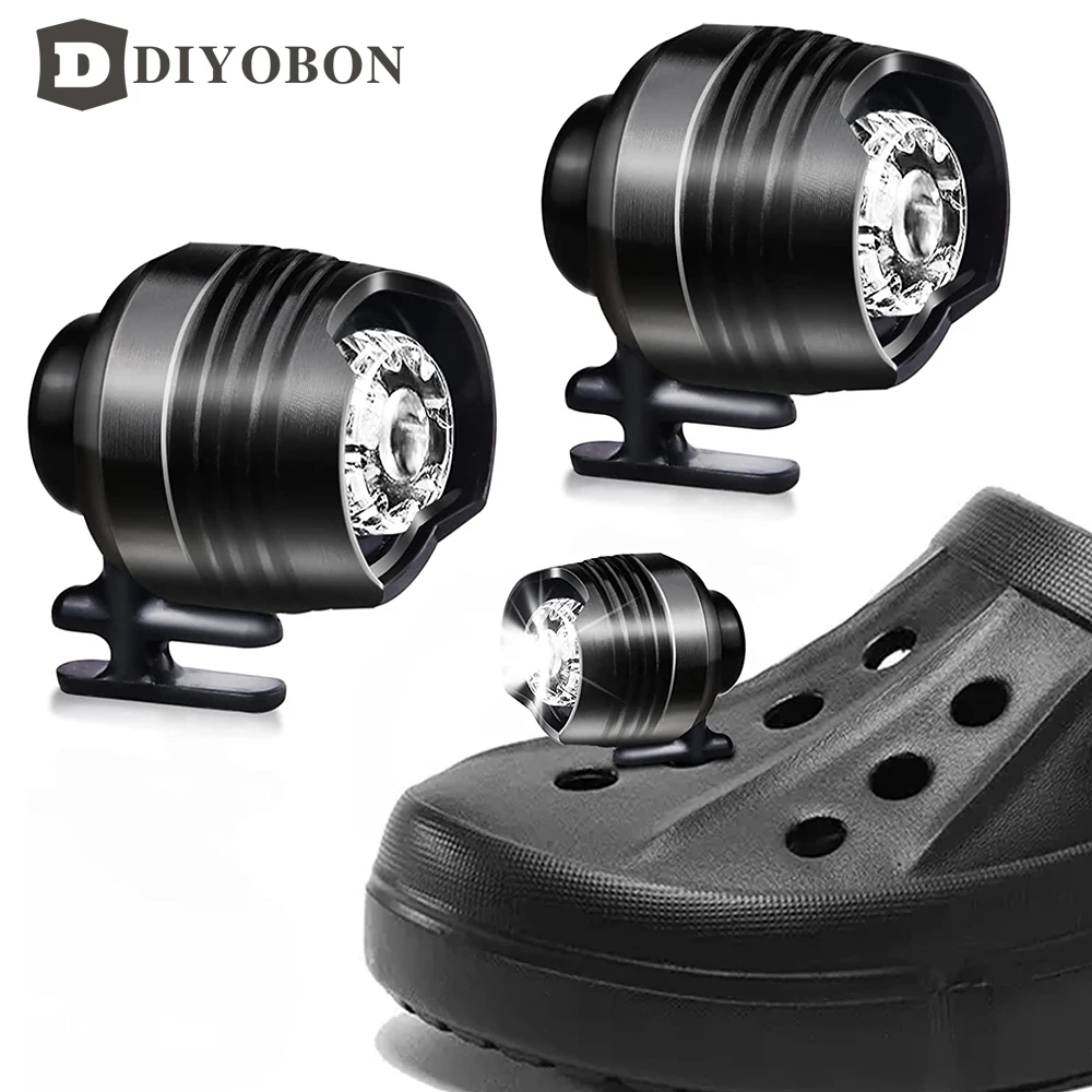 2PCS LED Headlights Multi-function Torch Light For Outdoor Night Running Walking Small Clip Lgihting For Croc Shoe
2PCS LED Headlights Multi-function Torch Light For Outdoor Night Running Walking Small Clip Lgihting For Croc Shoe