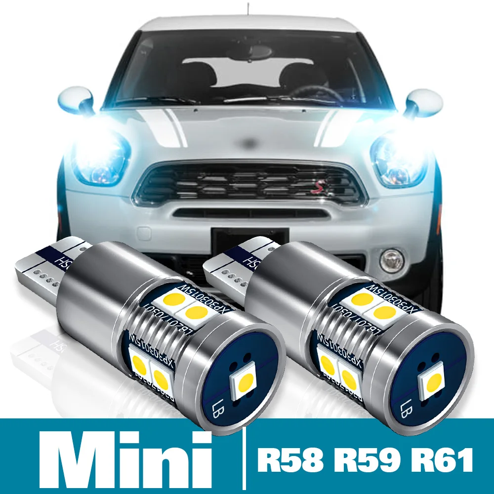 

2x LED Parking Light For Mini Cooper Coupe R58 Paceman R61 Roadster R59 Accessories 2011 2012 2013 2014 2015 2016 Clearance Lamp