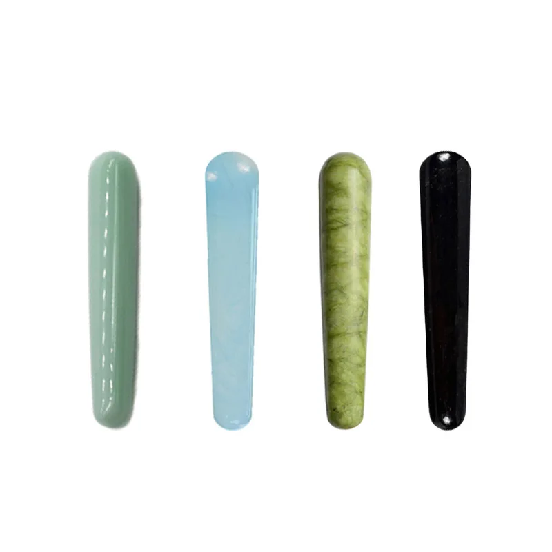 Yoni Wand Natural Stone Gouache Jade Face Massage Wand Vaginal Muscles Tightening Massage Face Acupoint Massager Bar Wholesale
Yoni Wand Natural Stone Gouache Jade Face Massage Wand Vaginal Muscles Tightening Massage Face Acupoint Massager Bar Wholesale